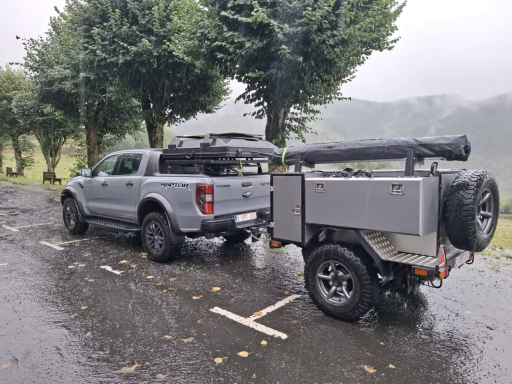 Ford Ranger hybride daktent