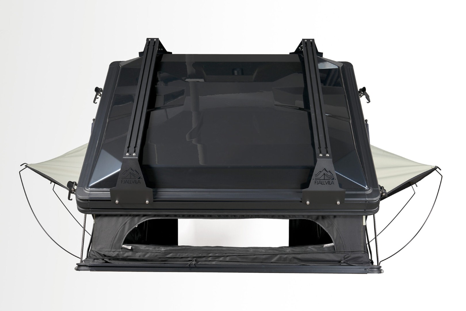 achteraanzicht van de Fjällvila UppVärme daktent