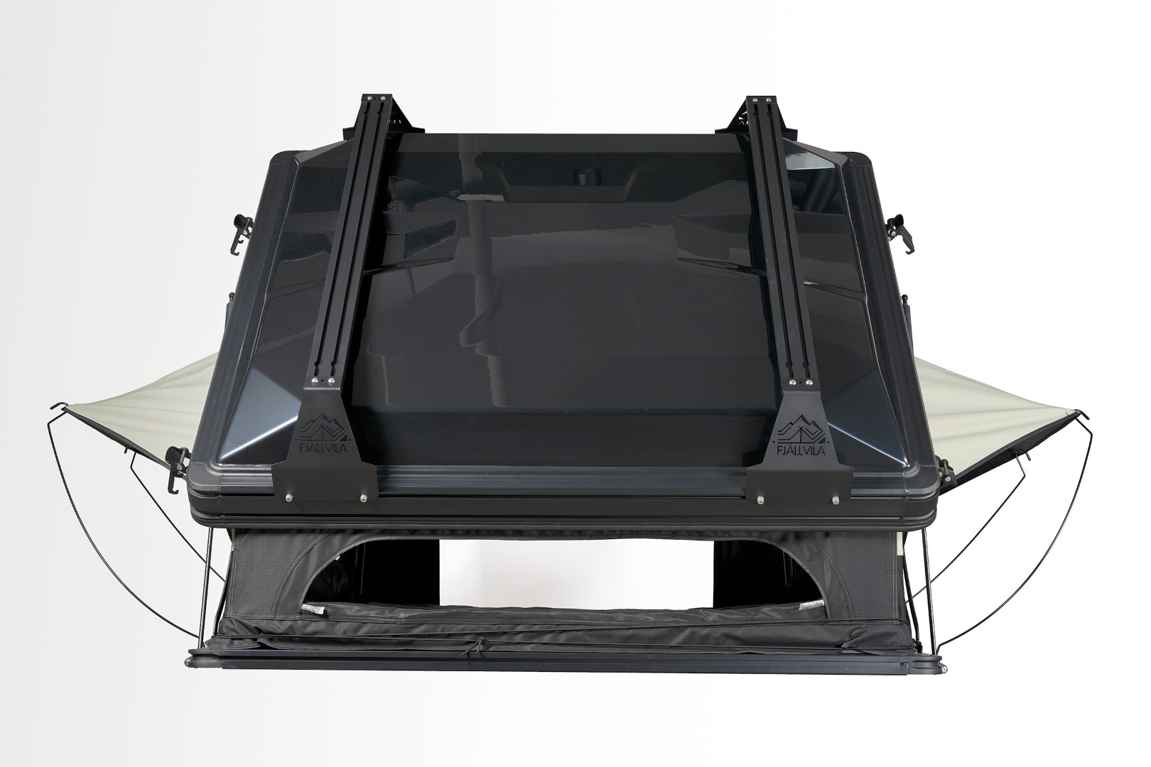 achteraanzicht van de Fjällvila UppVärme daktent