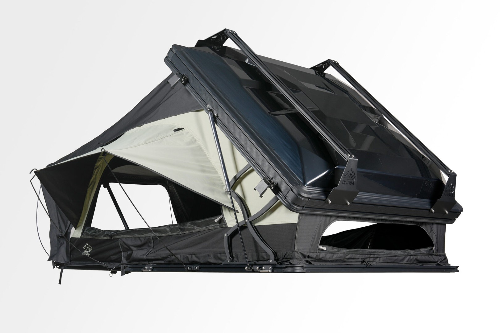 daktent schuinaanzicht Fjällvila UppVärme