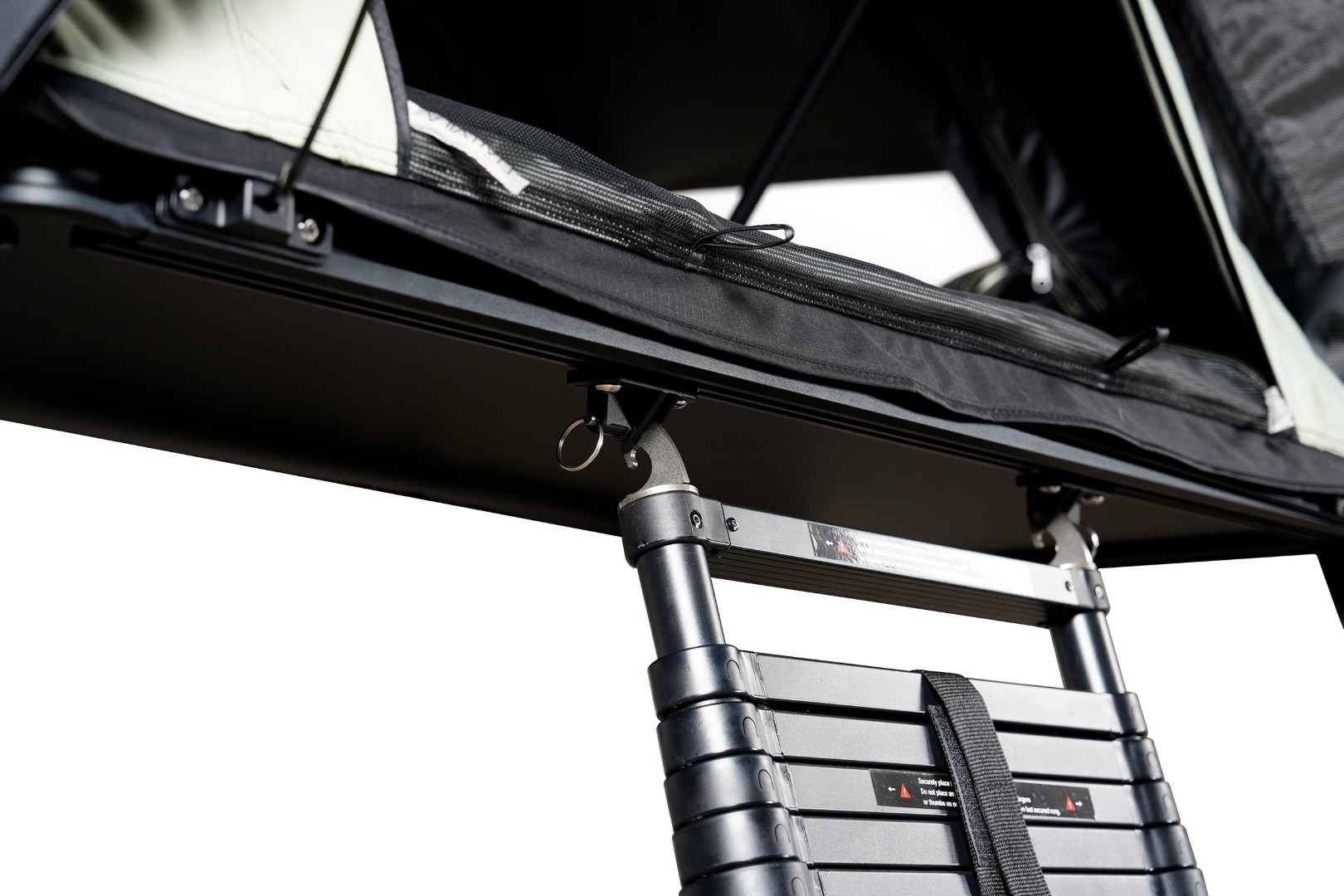 Ladderaansluiting van de Fjällvila UppVärme daktent