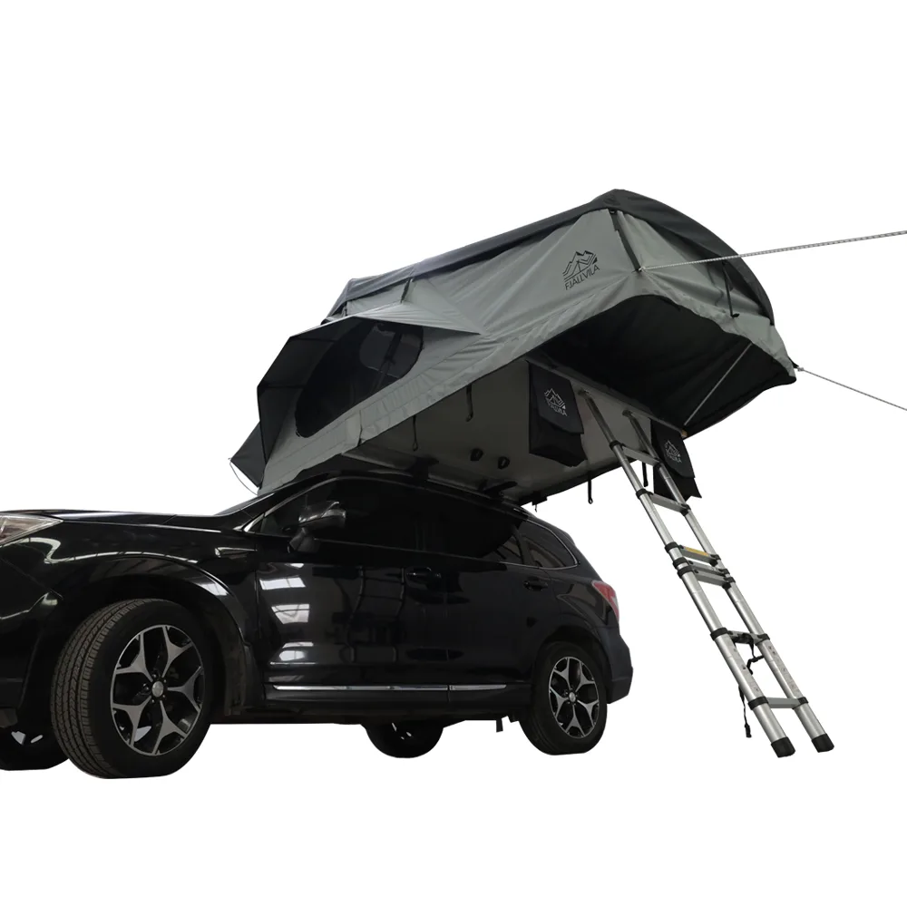 FjällVila UppLöv 190L Softcover Daktent Little-grey