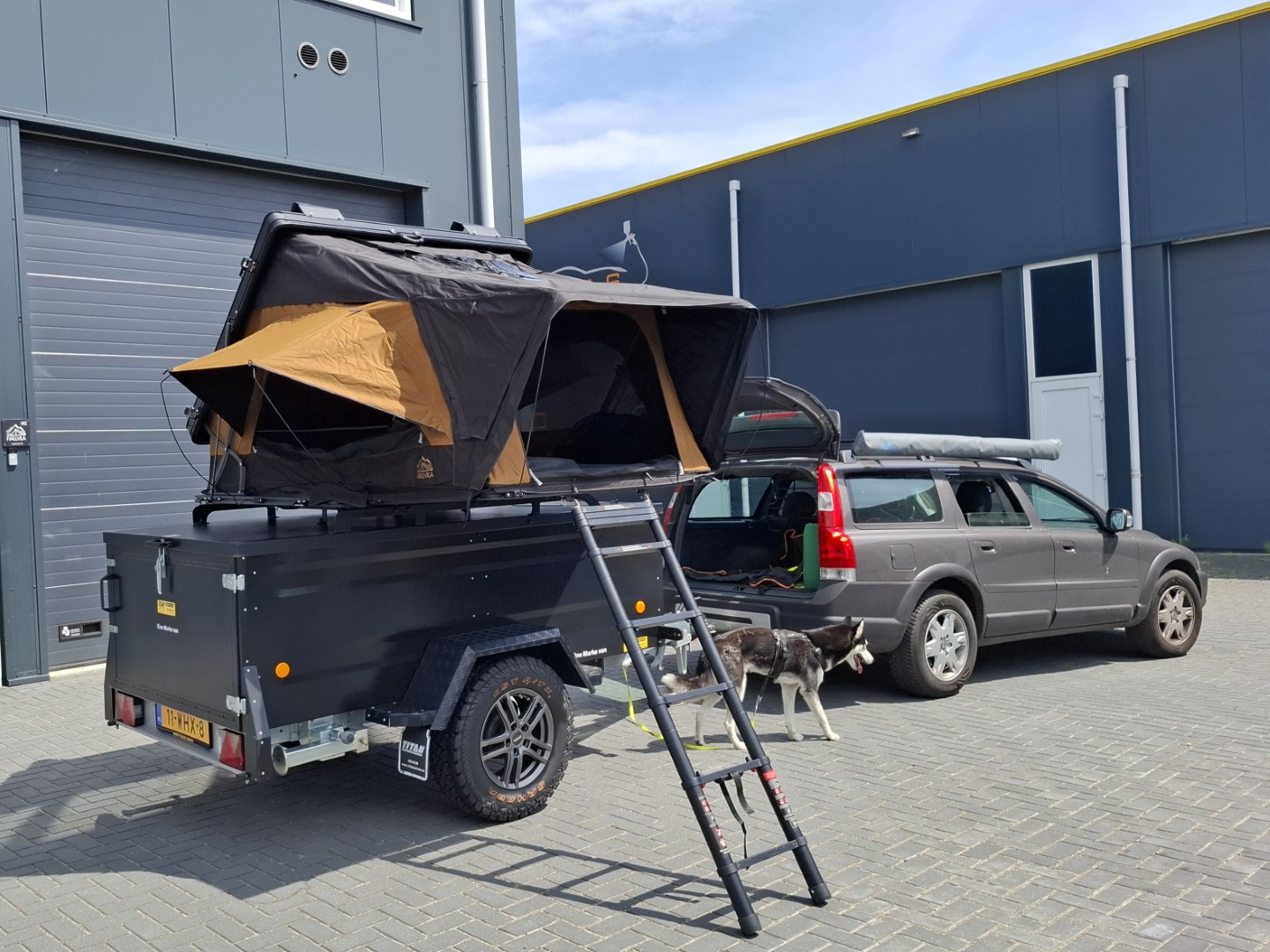 daktent aanhanger daktent-trailer