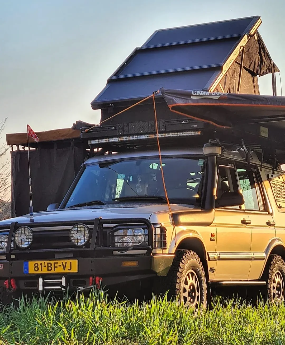 Landrover discovery hardcover daktent