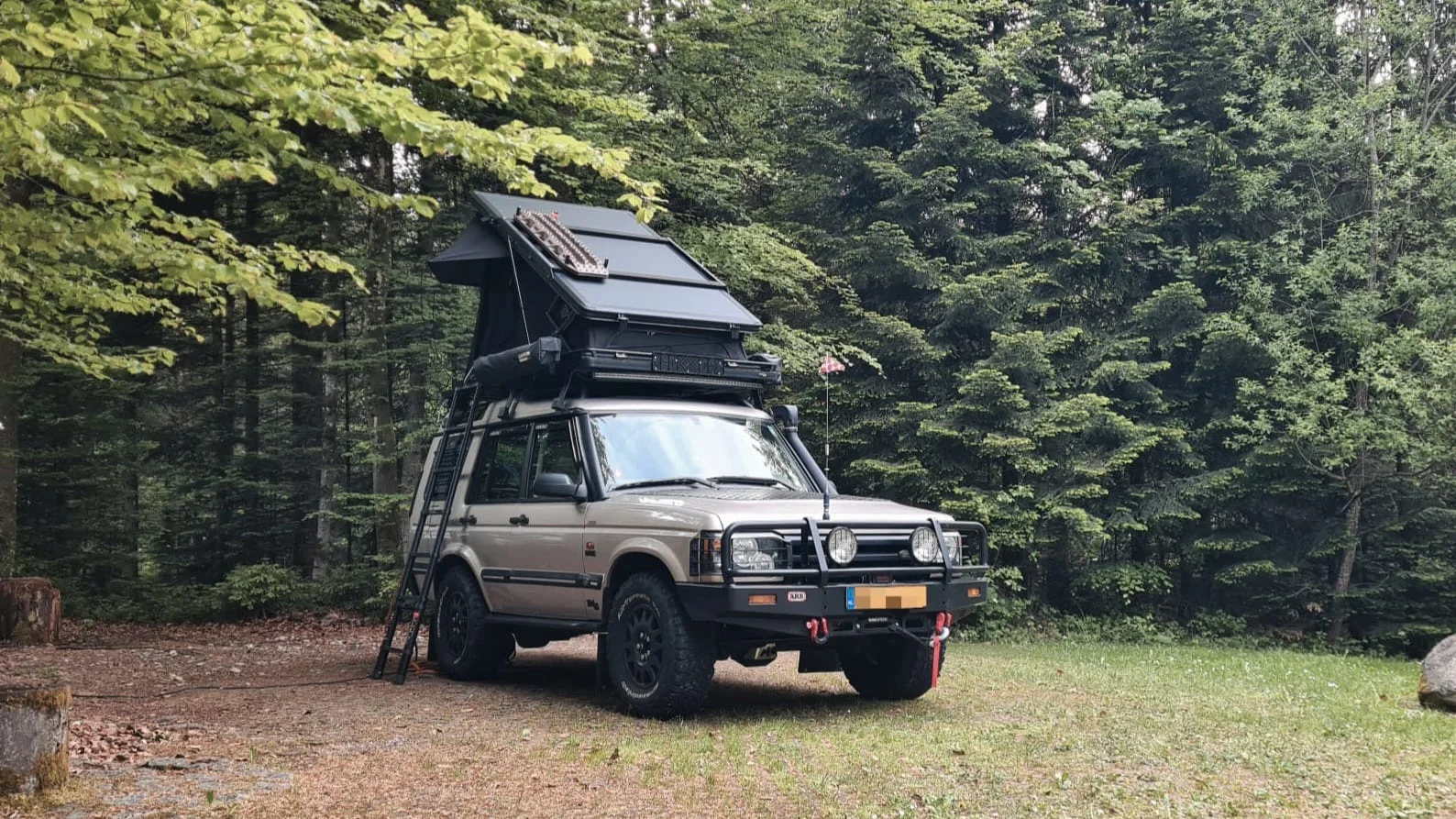 Fjällvila UppTäcka daktent landrover